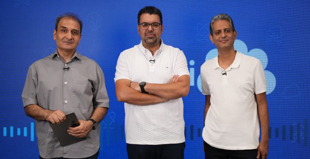 هادی محمدآبادی مدیرعامل جابویژن و احمد حسنی مدیر منابع انسانی همکاران سیستم در پادکست ابریتاک