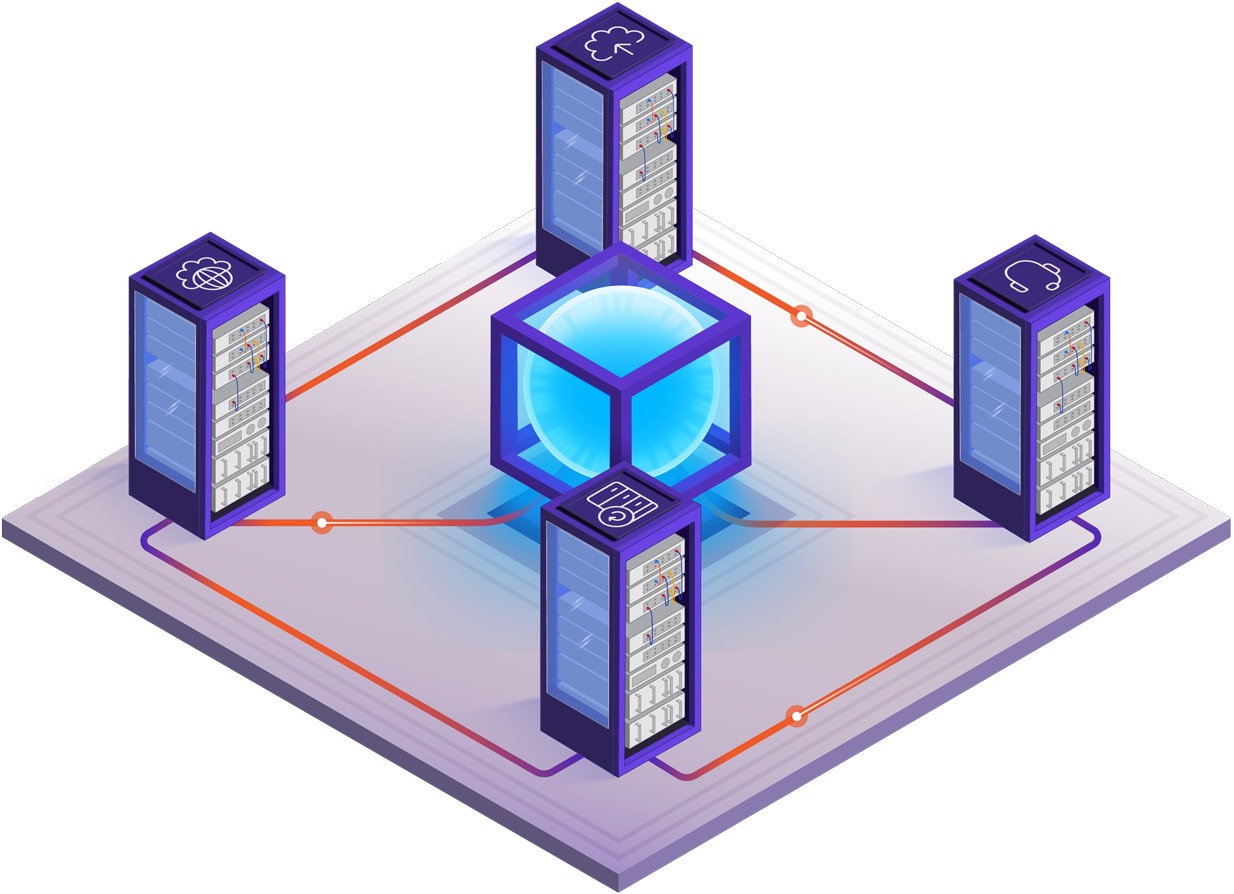راهکار جامع زیرساختی ابرآمد (InfraPlusaaS) با ترکیب لایههای شبکه، ذخیرهسازی، پردازش، پشتیبانگیری و امنیت، بستری یکپارچه و مقیاسپذیر در اختیار سازمان شما قرار میدهد