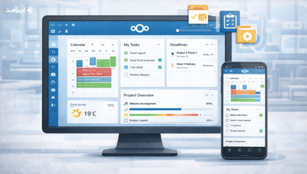 برنامه داشبورد نکست کلود